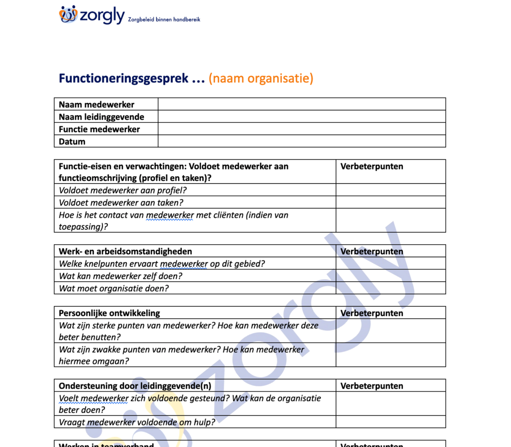 demo personeelsproces