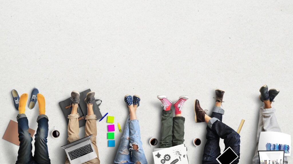 6 verschillende benen en voeten met werk-accesoires